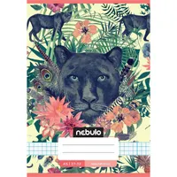 Nebulo Cuki minták A5 27-32 tűzött kockás füzet #3