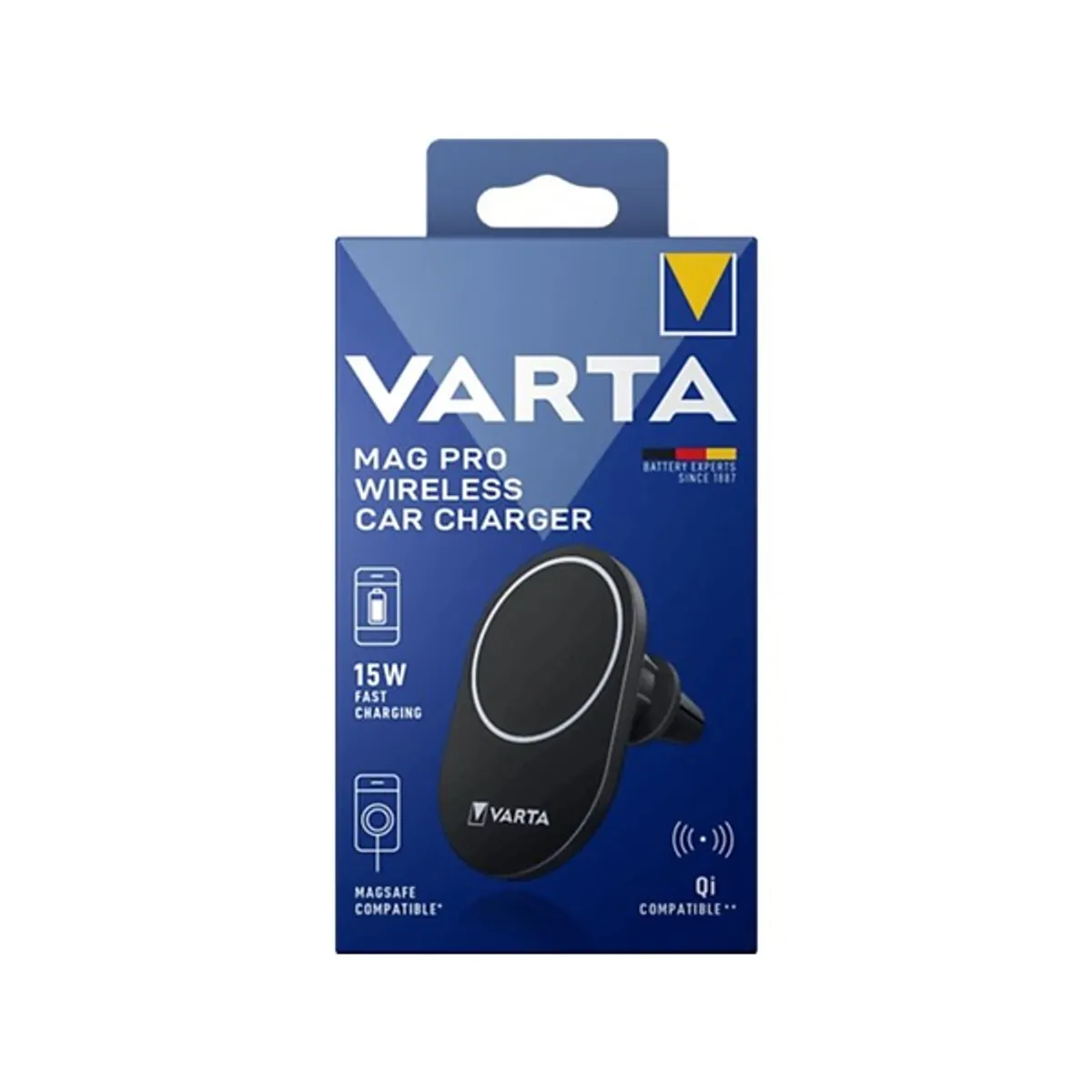 Varta 57902101111 15W Mag Pro vezeték nélküli autós töltőszett #2