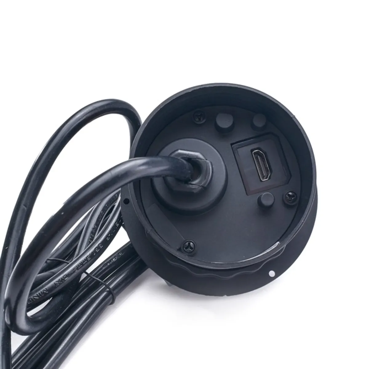 TOO GPS-103-1B IP20,1x 2P+F,USB-A,Type-C,Qi töltés,HDMI, fekete asztalba süllyeszthető elosztó #5