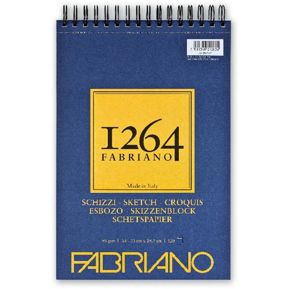 Fabriano 1264 Sketch 90g A4 120lapos spirálkötött rajz- és vázlattömb #1