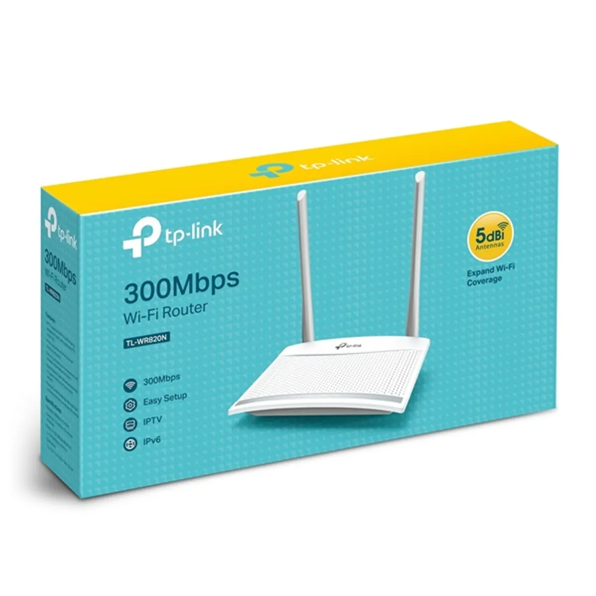 TP-Link TL-WR820N 2x FE LAN, 1xFE WAN port Vezeték nélküli 300Mbps Router #4