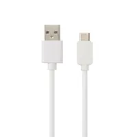 AVAX CB103W PURE 1m 2,1A USB A-Type-C fehér adat- és töltőkábel #1