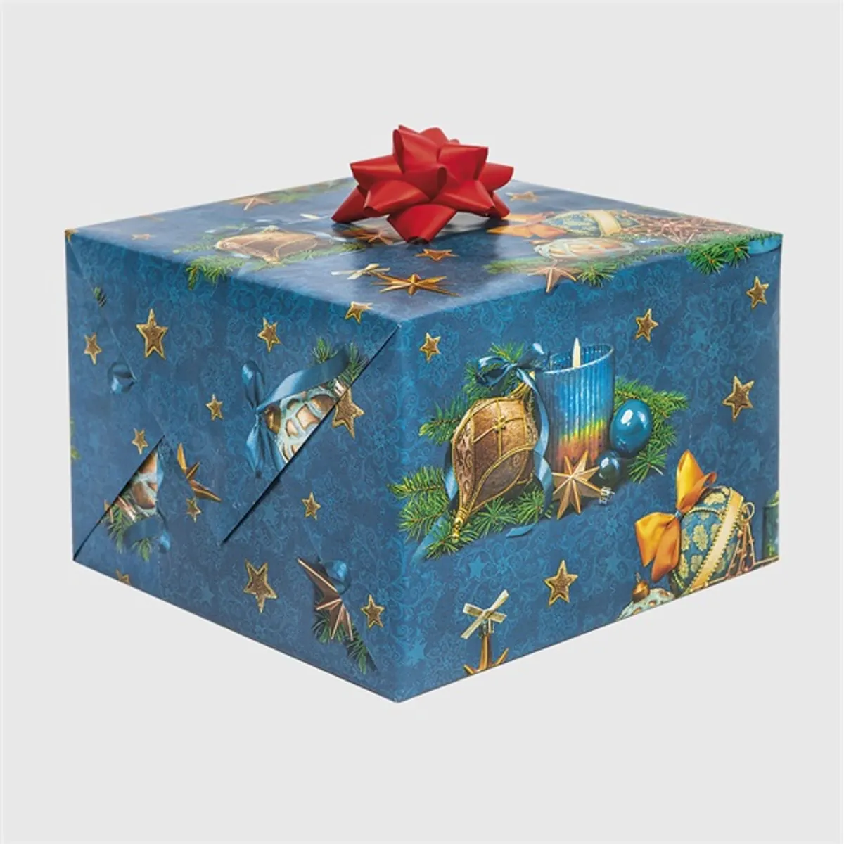 IRIS Karácsonyi tekercses csomagolópapír,  200x70cm, különböző mintákkal, 60g/m2 #3