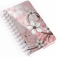 Realsystem 2026 SP5 8721-53 virágok napi beosztású spirálos zsebnaptár #1