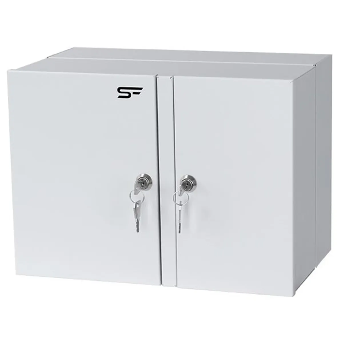 Stalflex PN2K-24D-3S-G szürke 2 kamrás falra szerelhető üres optikai elosztódoboz #1