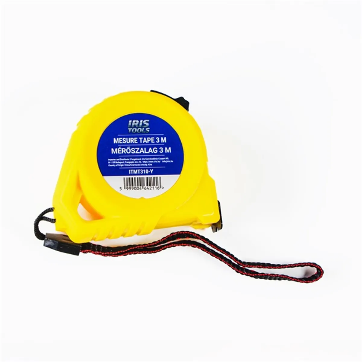 IRIS TOOLS ITMT310-Y Mérőszalag, 3 méter hosszú, 19mm széles szalag #1