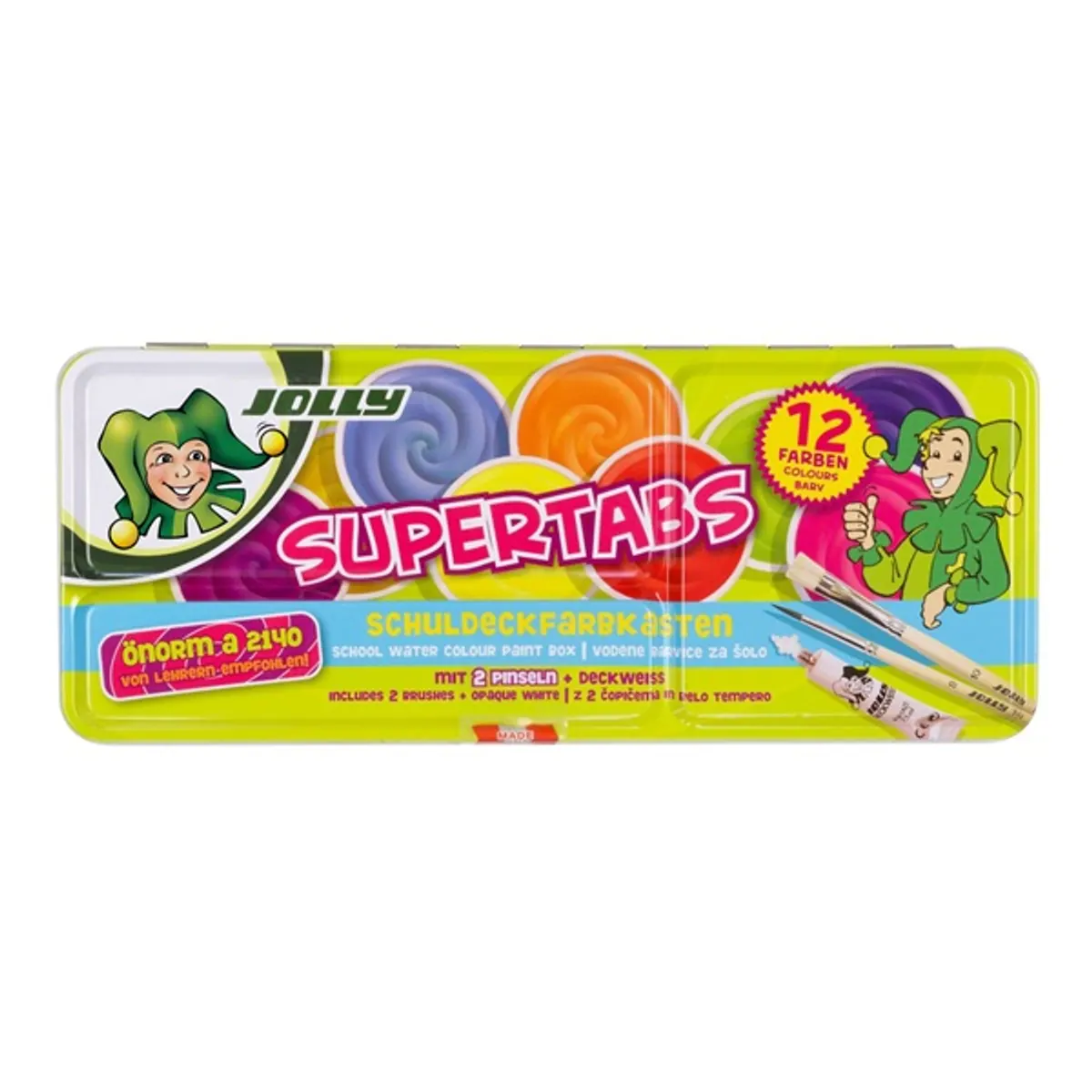 Jolly Supertabs 12 darabos vízfesték készlet #1