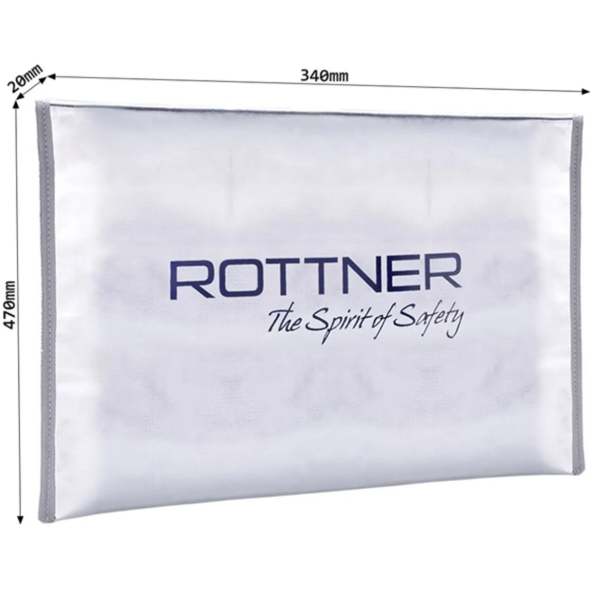 Rottner Fire Proof Bag Din A3 tűzálló táska #6