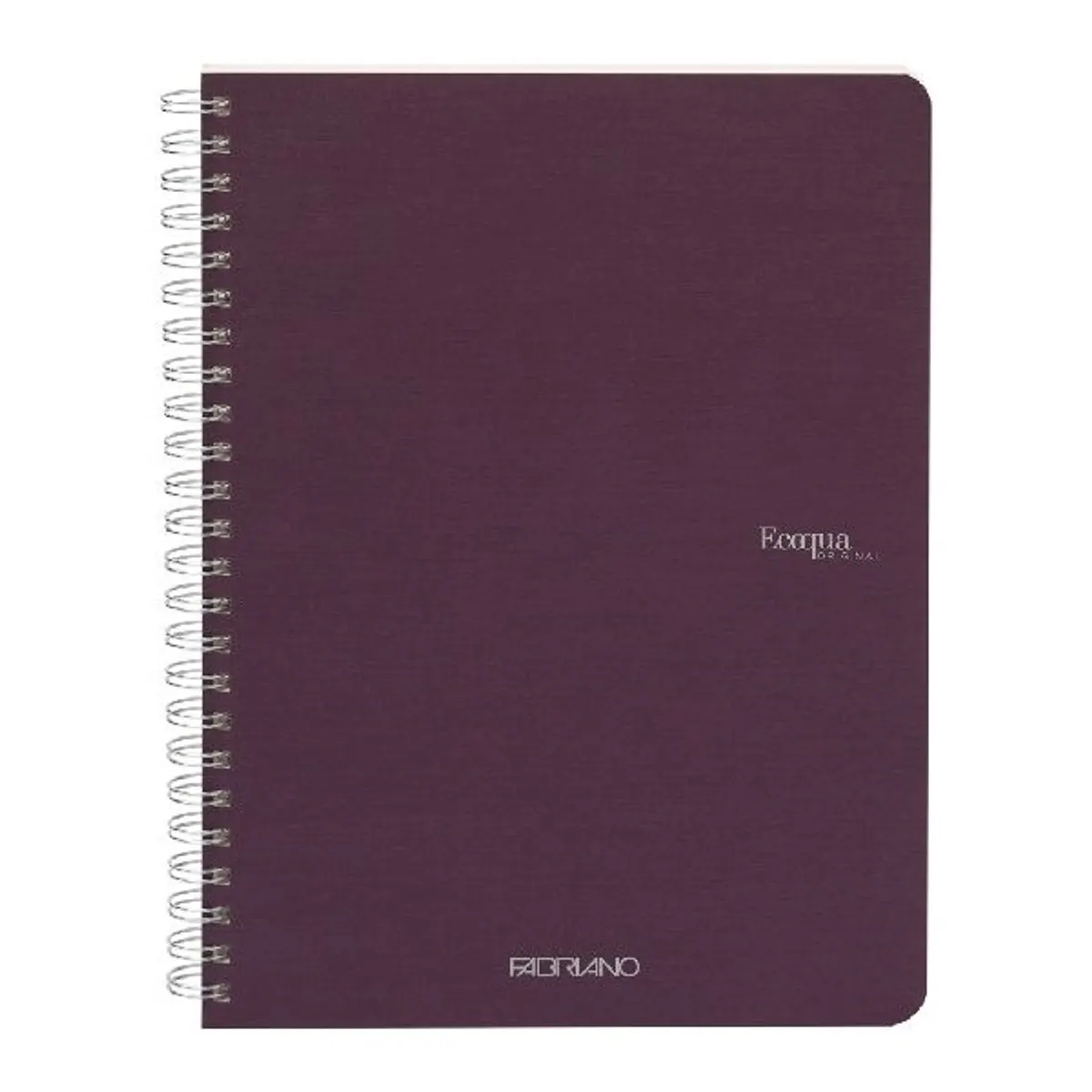 Fabriano Ecoqua A5 70lapos lila vonalas spirálfüzet #1