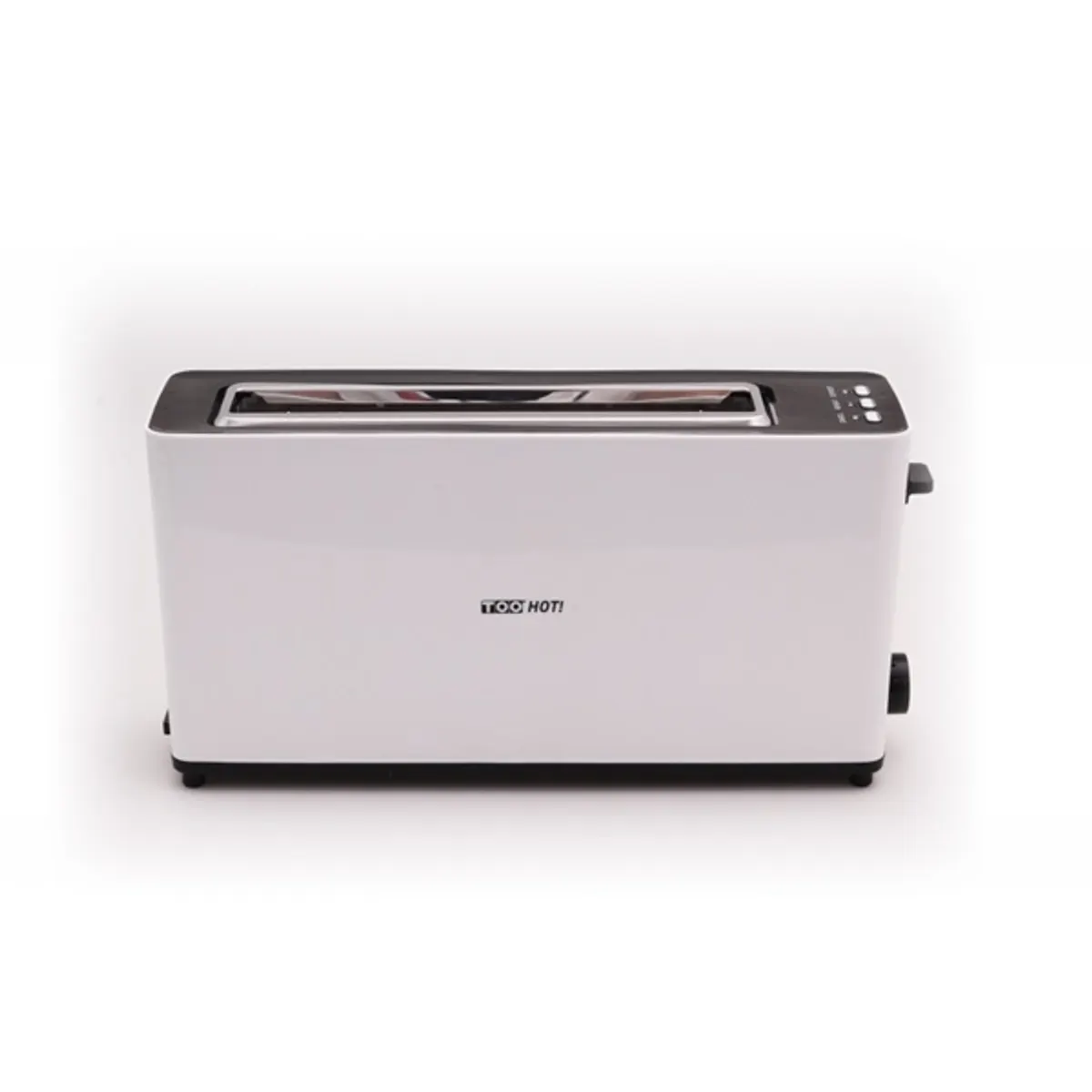 TOO TO-2SL107W-900W fehér 2 szeletes (vagy 1 hosszú szelet) kenyérpirító #2