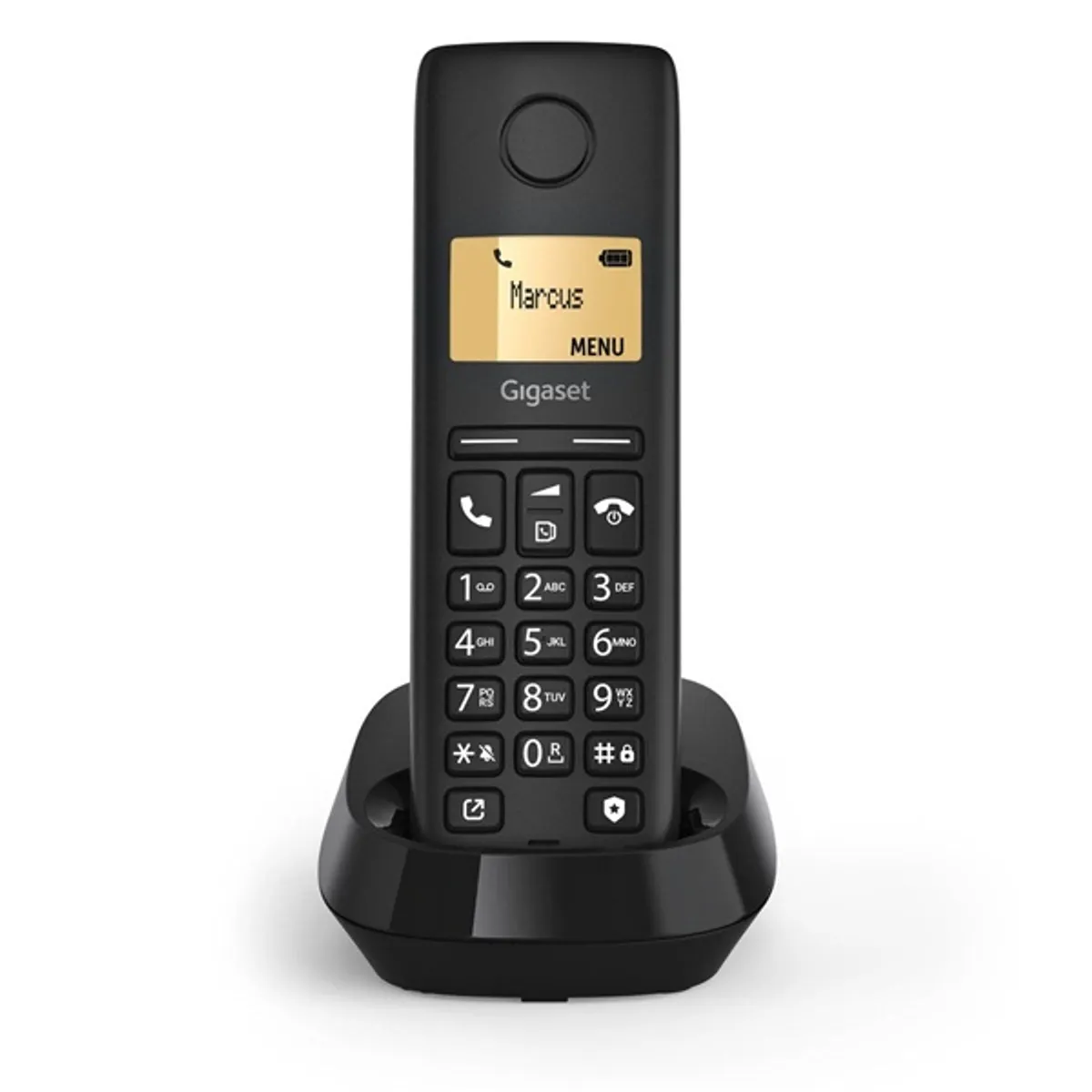 Gigaset Pure 100 fekete dect telefon #3