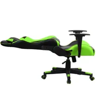 Iris GCH201BE fekete / zöld gamer szék #4