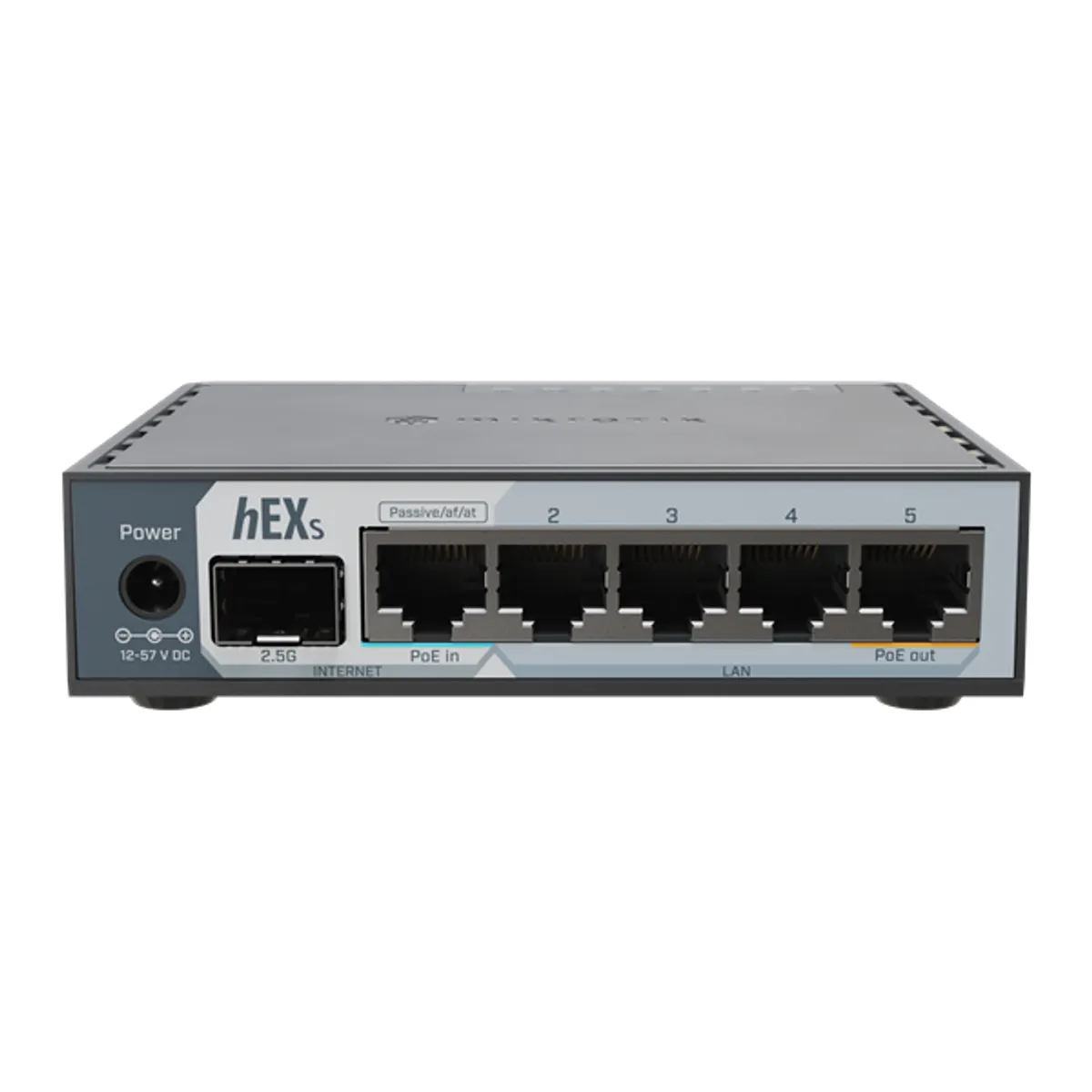 MikroTik hEX S (2025 verzió) E60iUGS L4 512MB 5xGbE LAN 1x2.5 GbE SFP port router #1