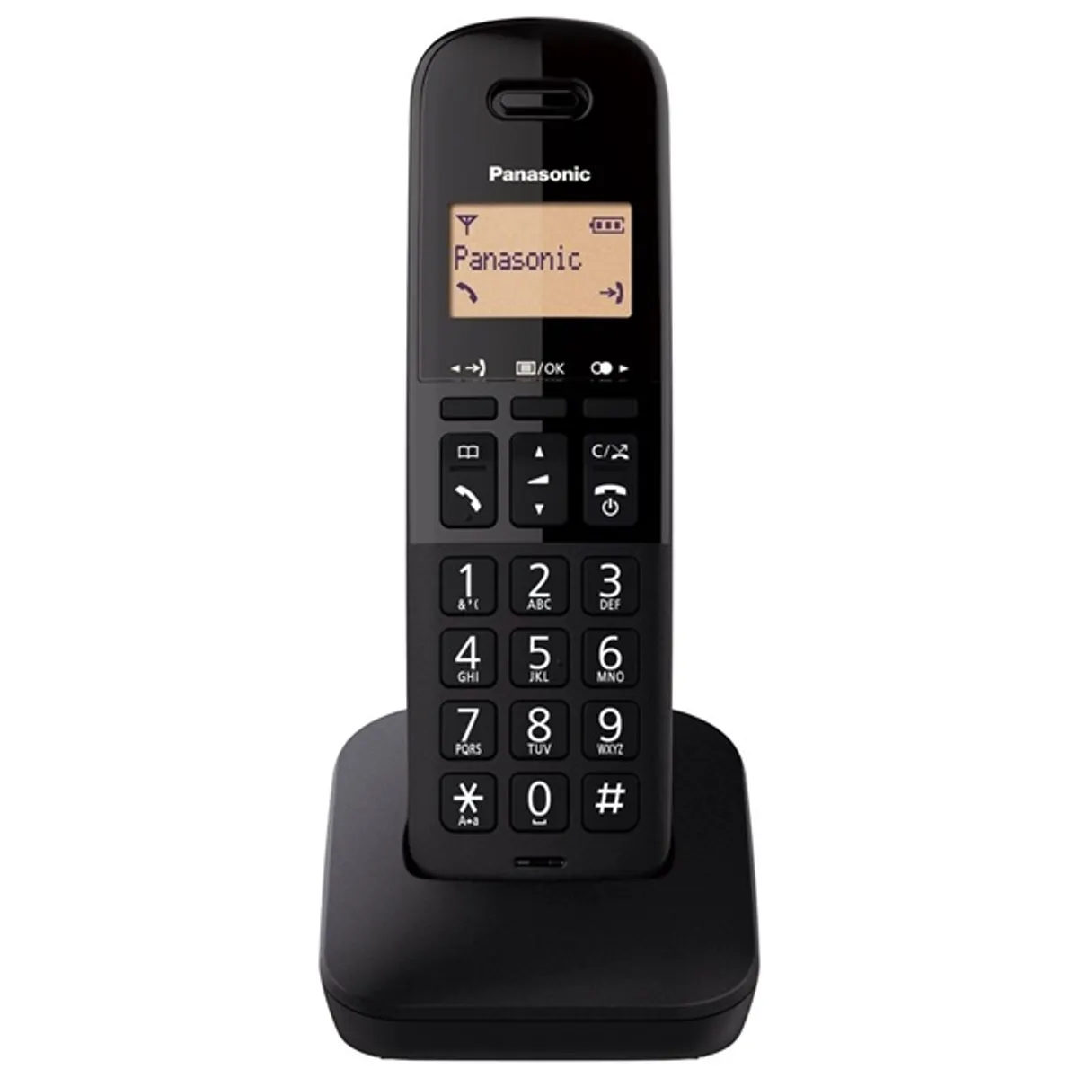 Panasonic KX-TGB610HGB fekete dect telefon #1