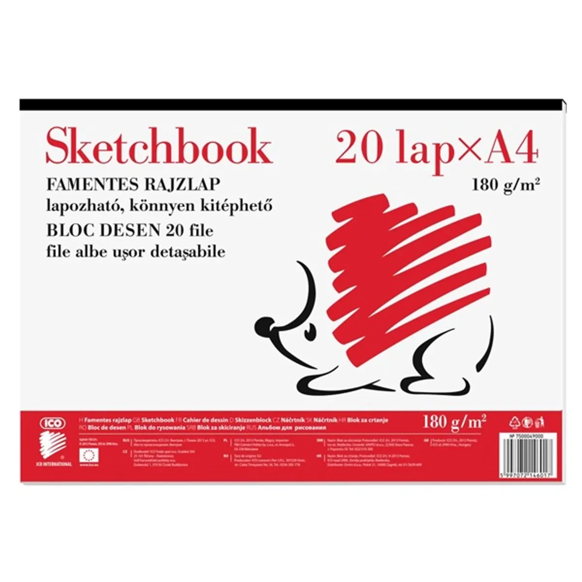 ICO Süni A4 skiccfüzet #1