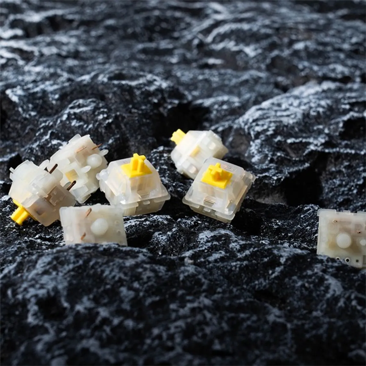 Gateron KS-3X1 Milky Yellow Pro - Lineáris switch szett (35db) #3