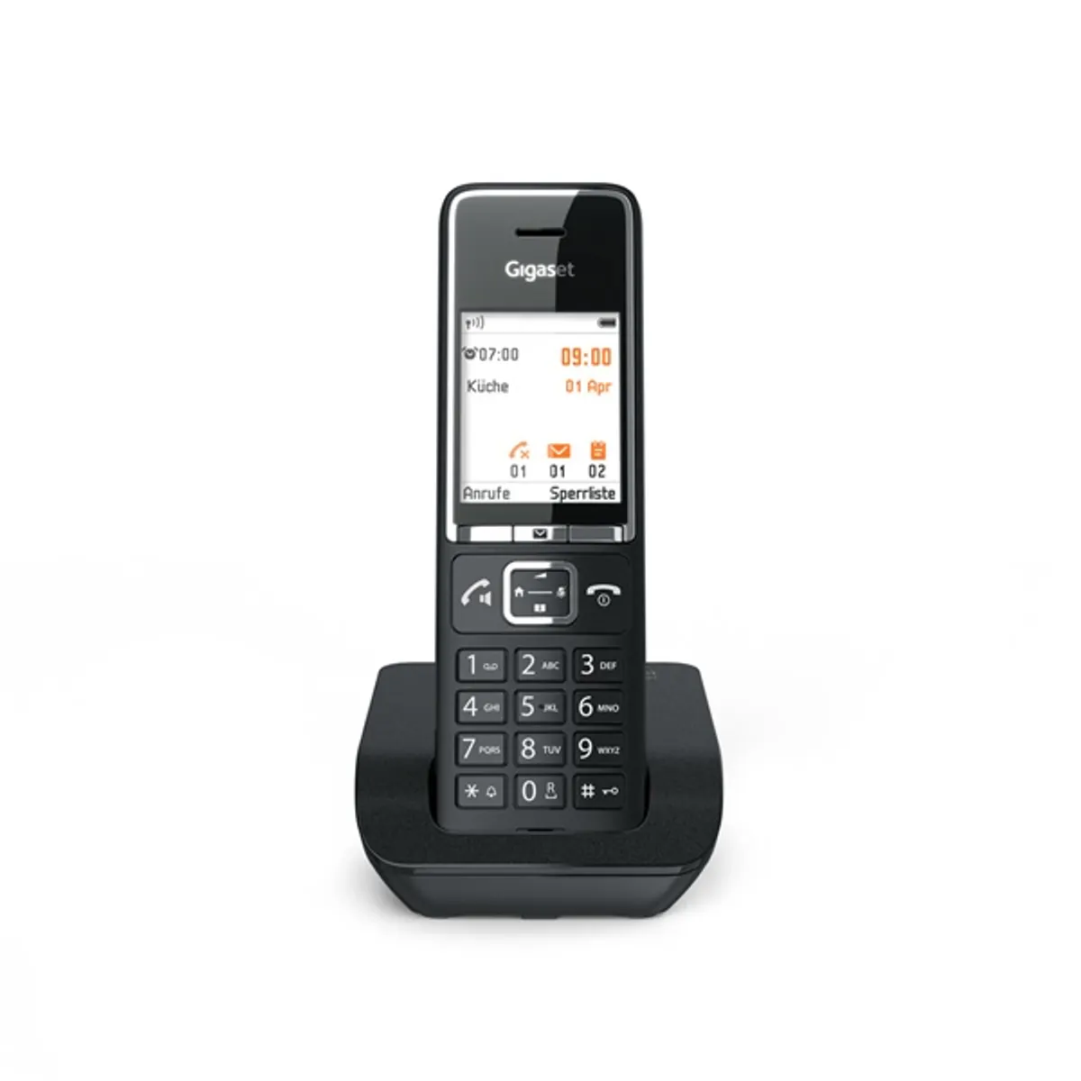 Gigaset Comfort 550 fekete dect telefon #7