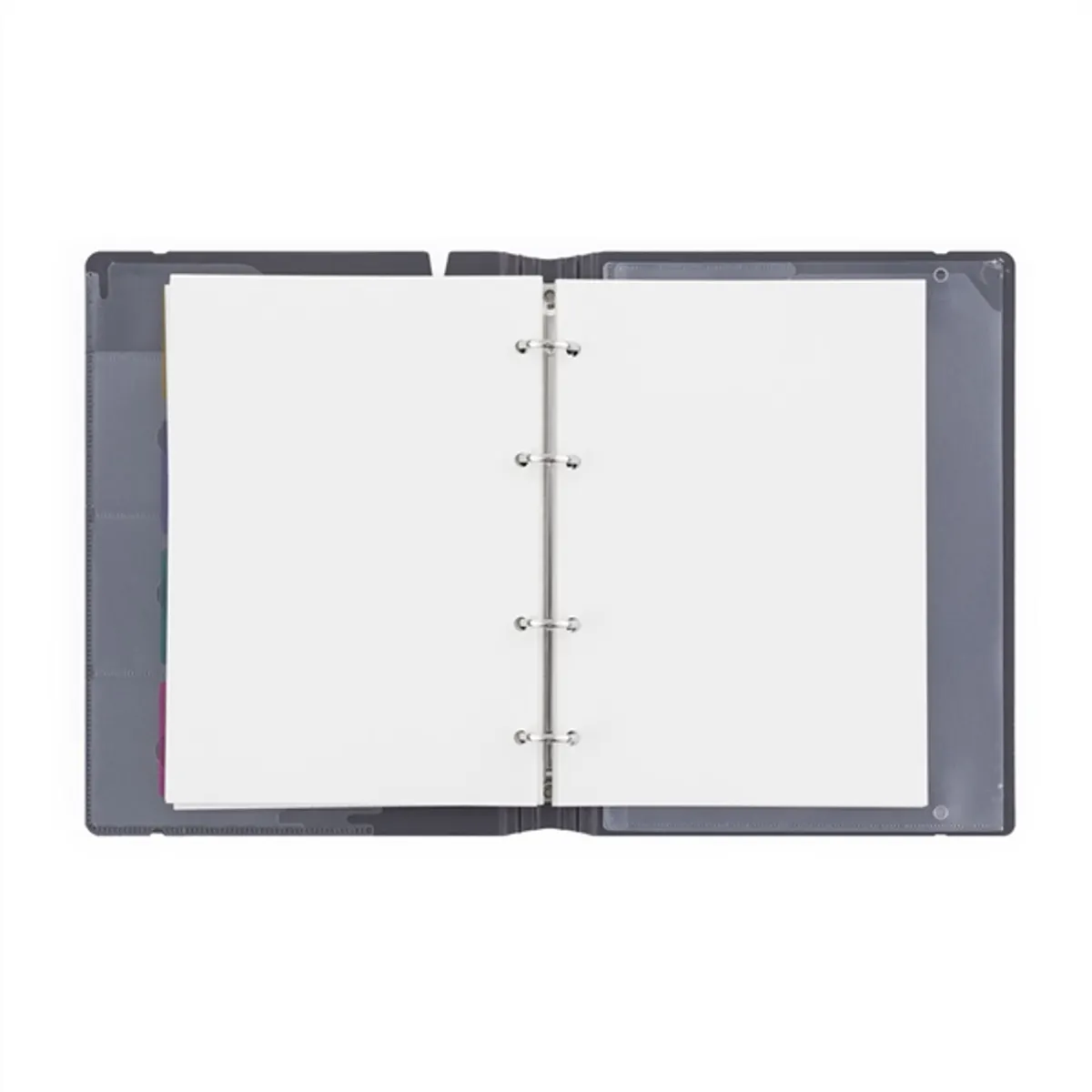 Verde A5 4 gyűrűs 3x30 vegyes lappal türkiz gyűrűs mappa #3