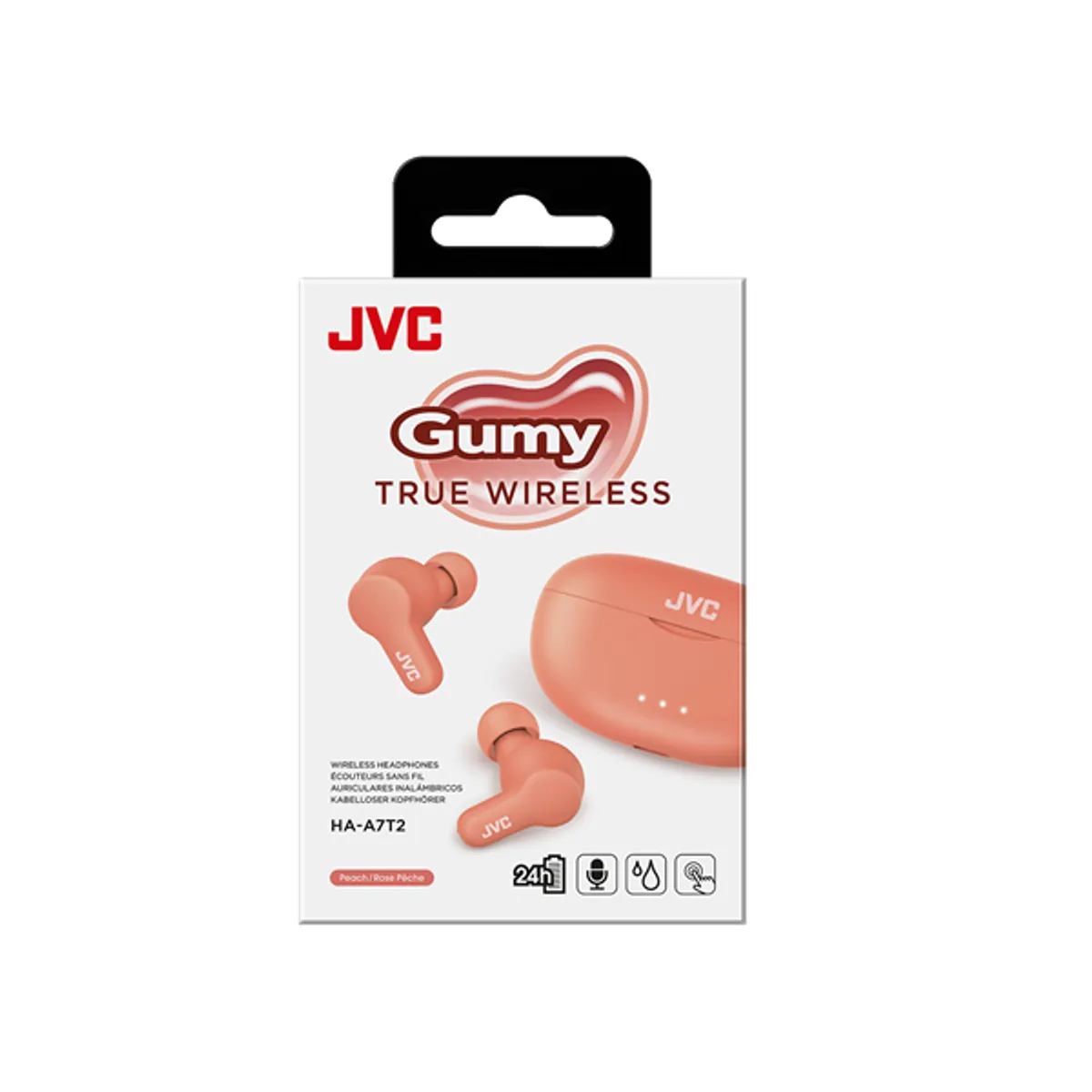 JVC HA-A7T2-P True Wireless Bluetooth barack fülhallgató #5