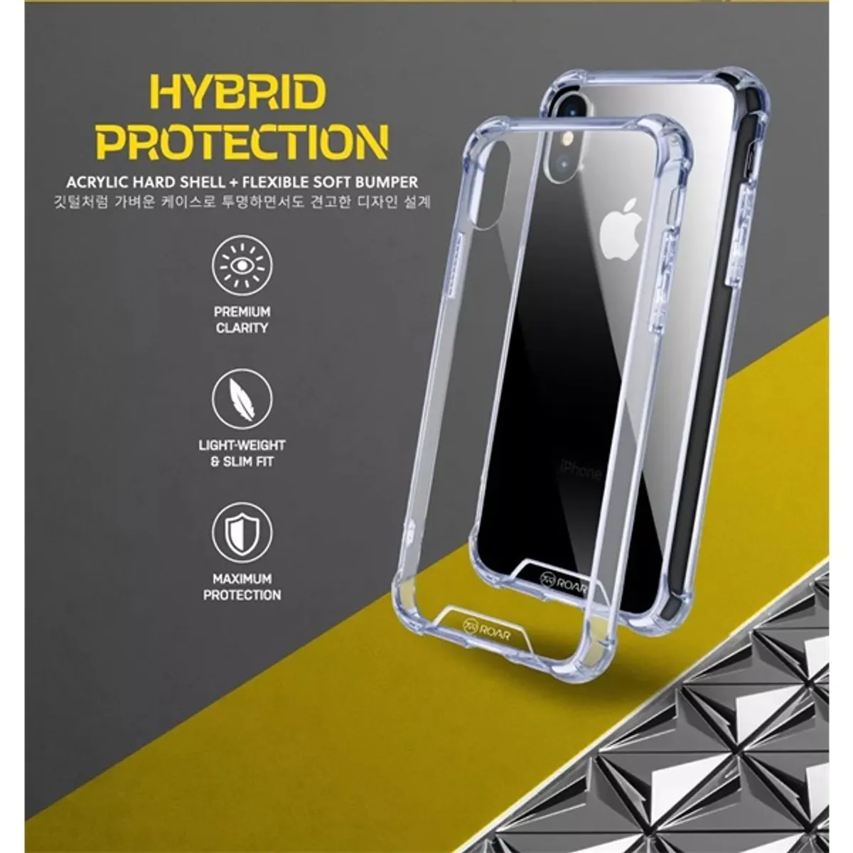 Roar KC311727 iPhone 16 Pro átlátszó műanyag hátlap #2