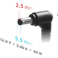 Akyga AK-ND-30 12V/5A/60W 5,5x2,5mm Mini PC notebook hálózati töltő #3