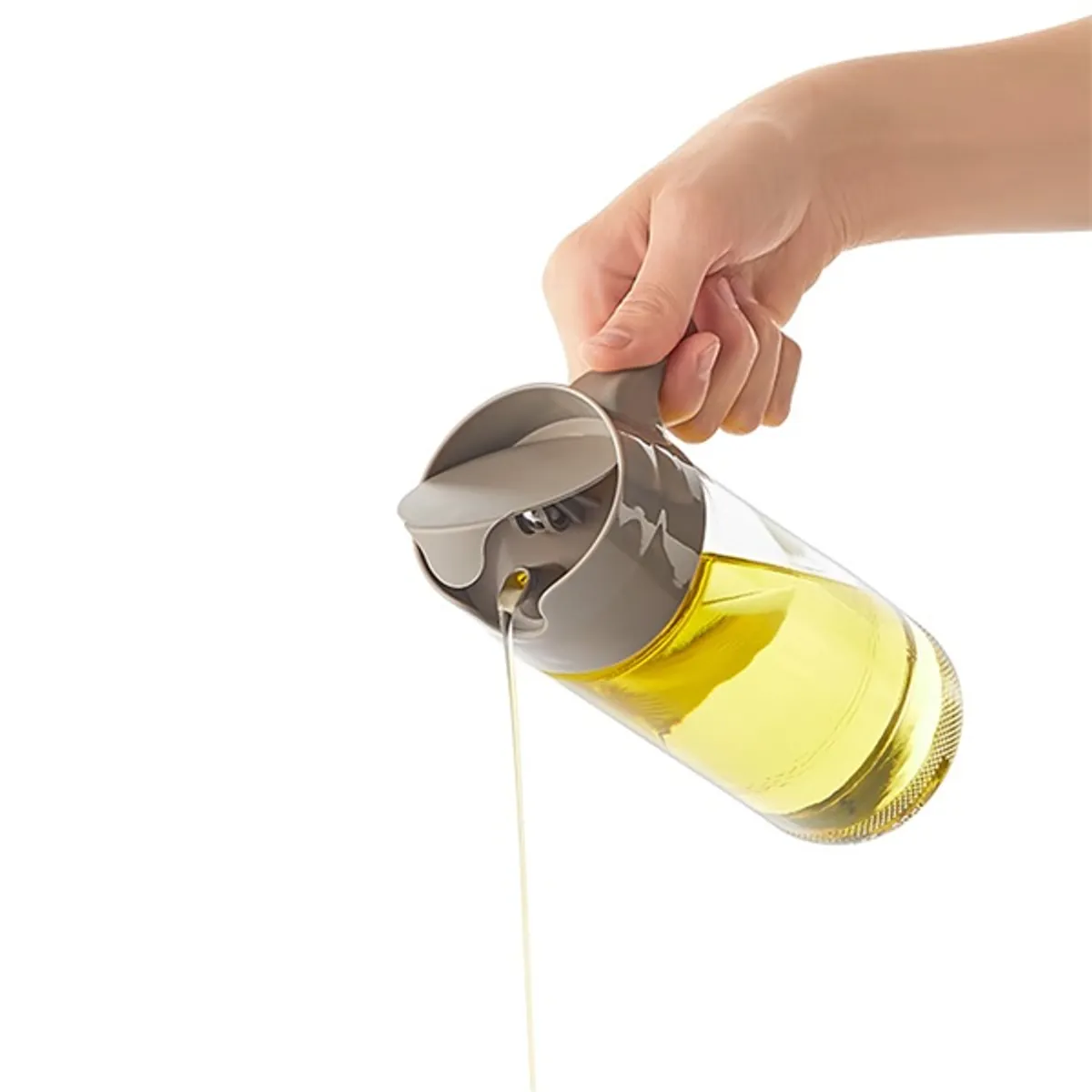 IRIS C-00413 Olaj és ecet üveg kiöntő 500ml , szürke vagy fekete színű #6