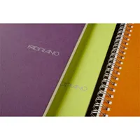 Fabriano Ecoqua A4 70lapos sárga kockás spirálfüzet #6