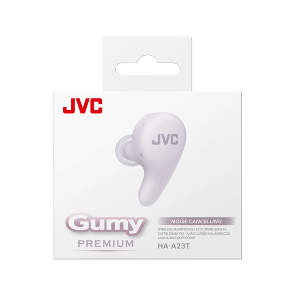 JVC HA-A23T-V True Wireless Bluetooth zajszűrős szőlő joghurt színű fülhallgató #4