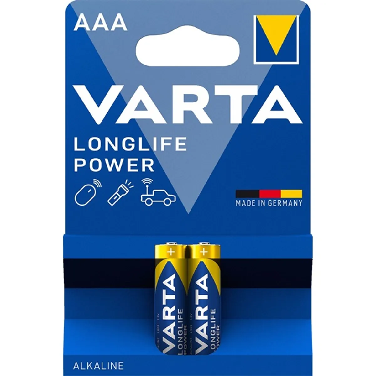 VARTA 4903121412 Longlife Power AAA (LR03) alkáli mikroceruza elem 2db/bliszter #2