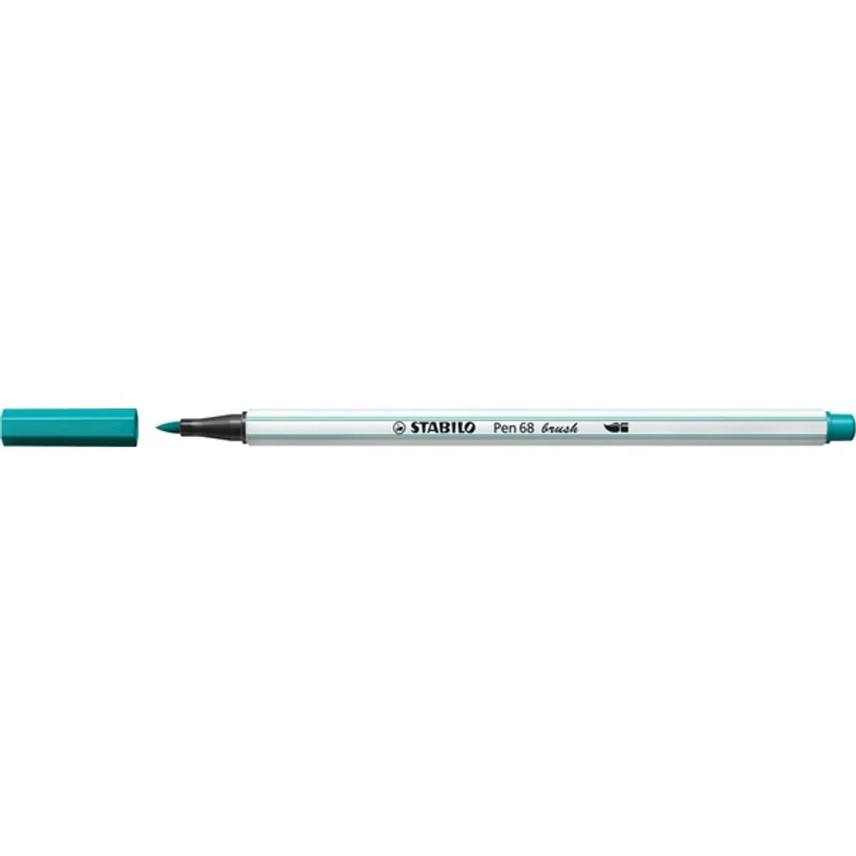 Stabilo Pen 68 brush türkizkék ecsetfilc #2