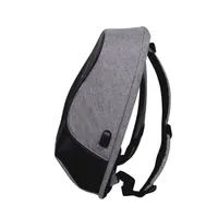 TOO 15,6" lopásbiztos/vízálló/USB portos szürke hátizsák #2