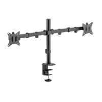 Sbox LCD-352/2-2 17"-32" dönthető, forgatható asztali dual monitor tartó konzol