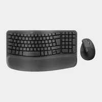 Logitech Wave Keys + Lift combo US vezeték nélküli grafitszürke billentyűzet és egér #1