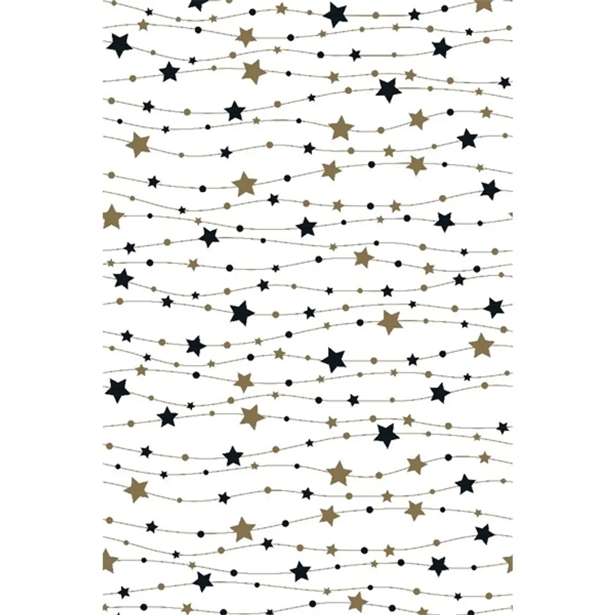 IRIS Karácsonyi tekercses csomagolópapír,  200x70cm, különböző mintákkal, 60g/m2 #2