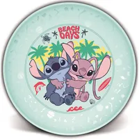 IRIS Licenc Stitch joy műanyag lapostányér