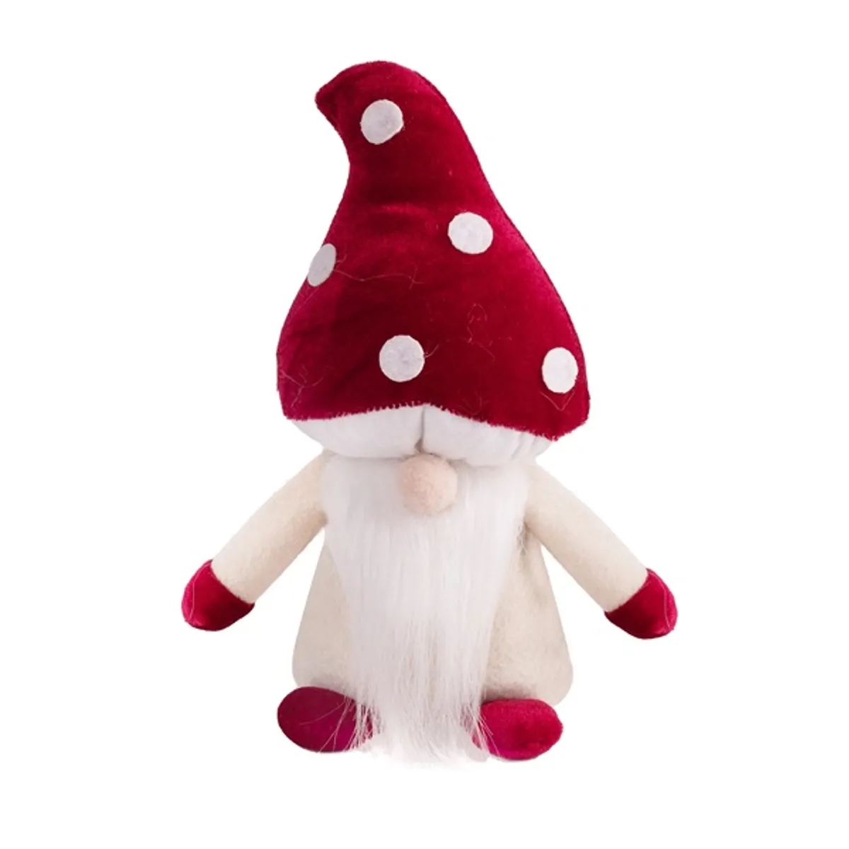 IRIS dekor textil gomba+szakáll 20cm #1