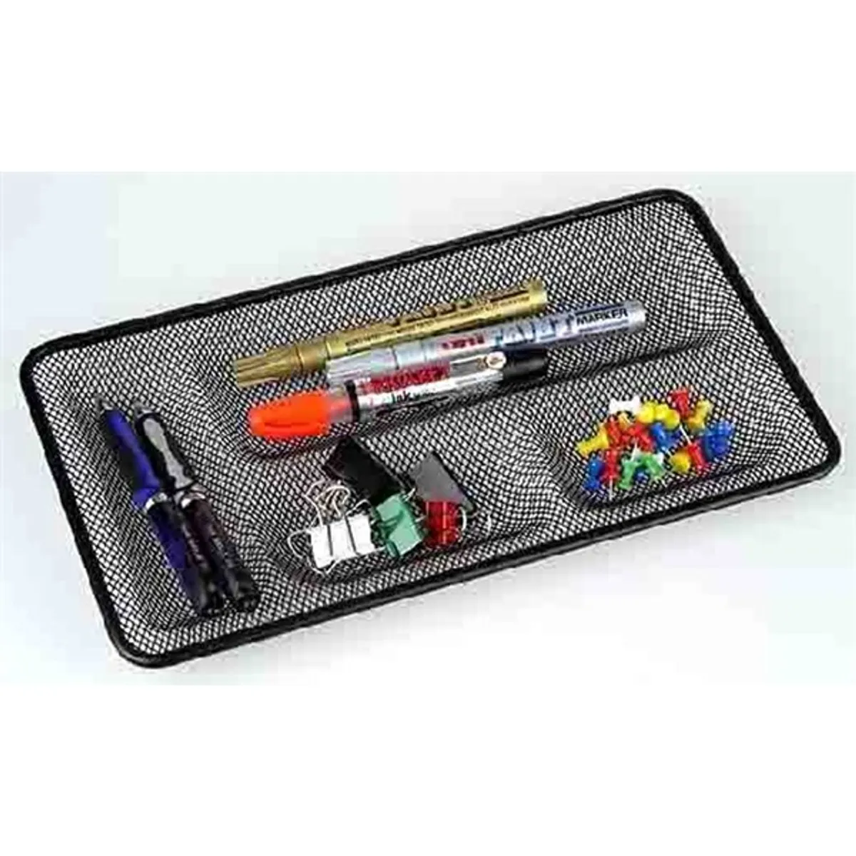 Office Depot fémhálós fekvő fekete írószertartó #1