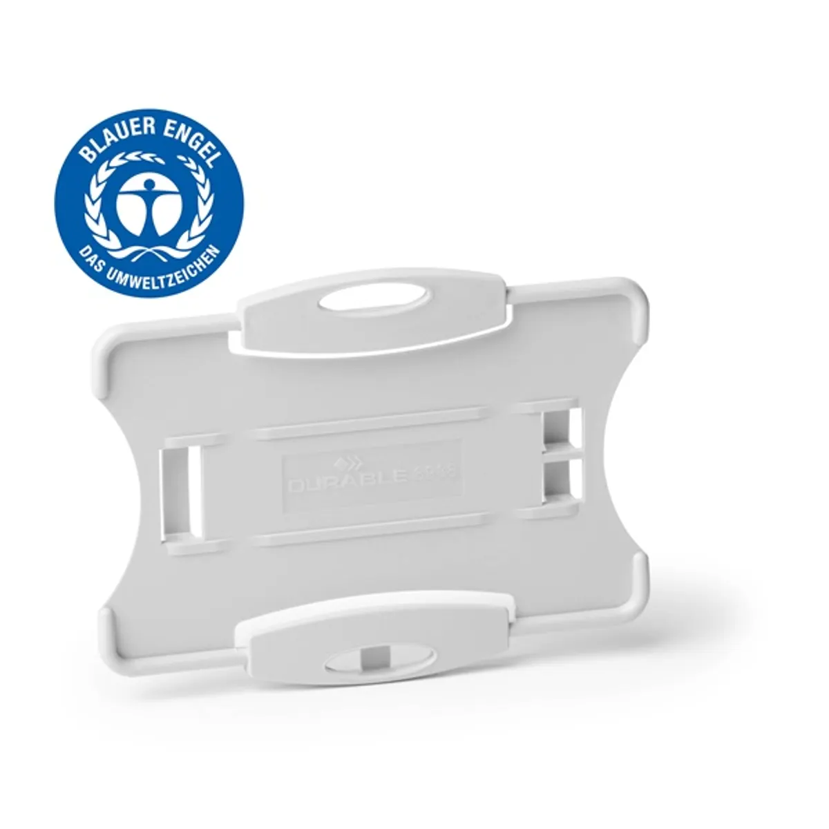 Durable Eco 1 kártya számára 1db szürke biztonságikártya tartó #1