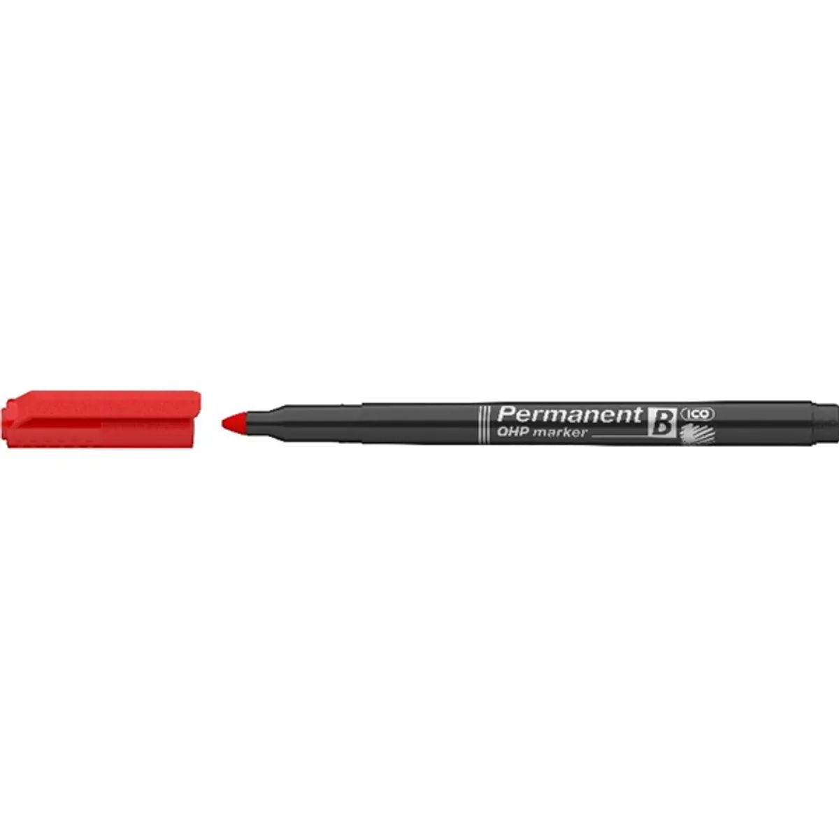 ICO OHP B 2-3mm piros permanent marker #3