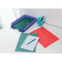 Esselte ColourBreeze A5 vonalas kék spirálfüzet #3