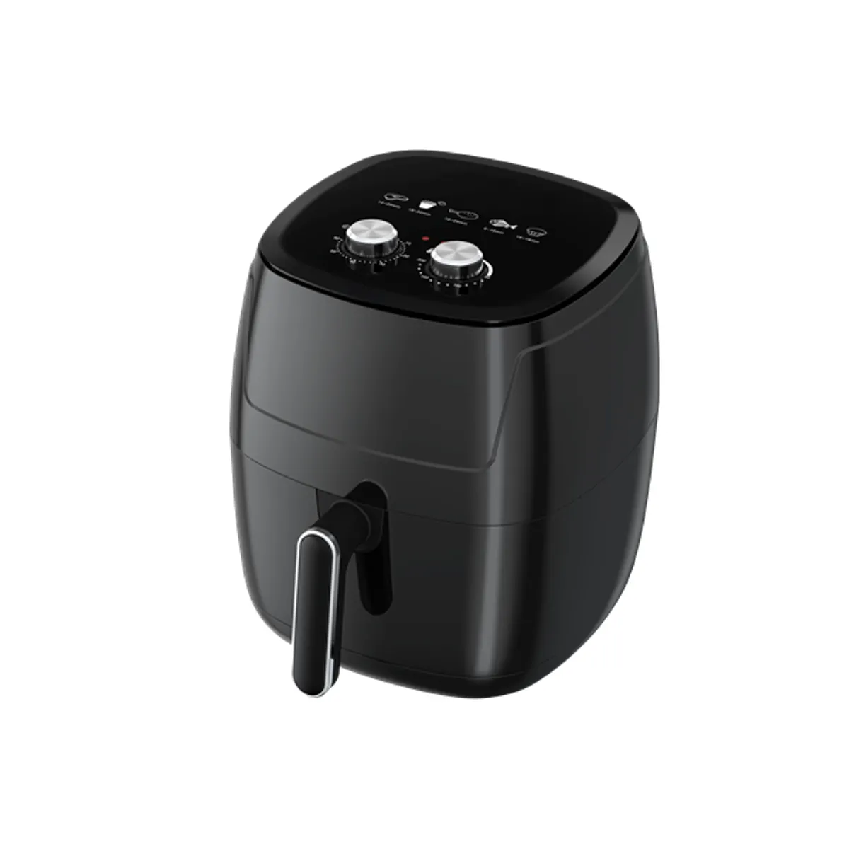 TOO AF-110B-1350 W fekete 5,2 L forrólevegős sütő (air fryer/airfryer) #1