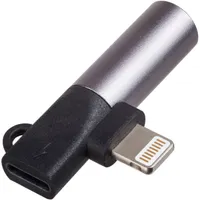 Akyga AK-AD-63 Lightning input/output - Jack 3,5mm adapter #2
