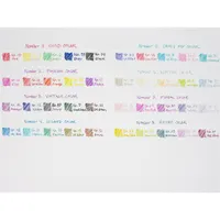 Uni Emott No.2 Passion Colors 5db-os vegyes színű tűfilc készlet #2