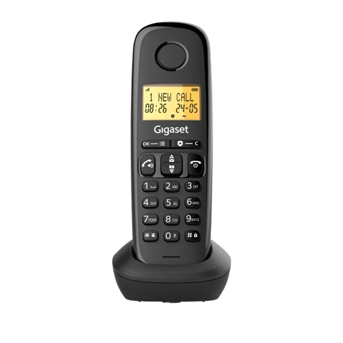 Gigaset Basic 100 DUO fekete dect telefon #1