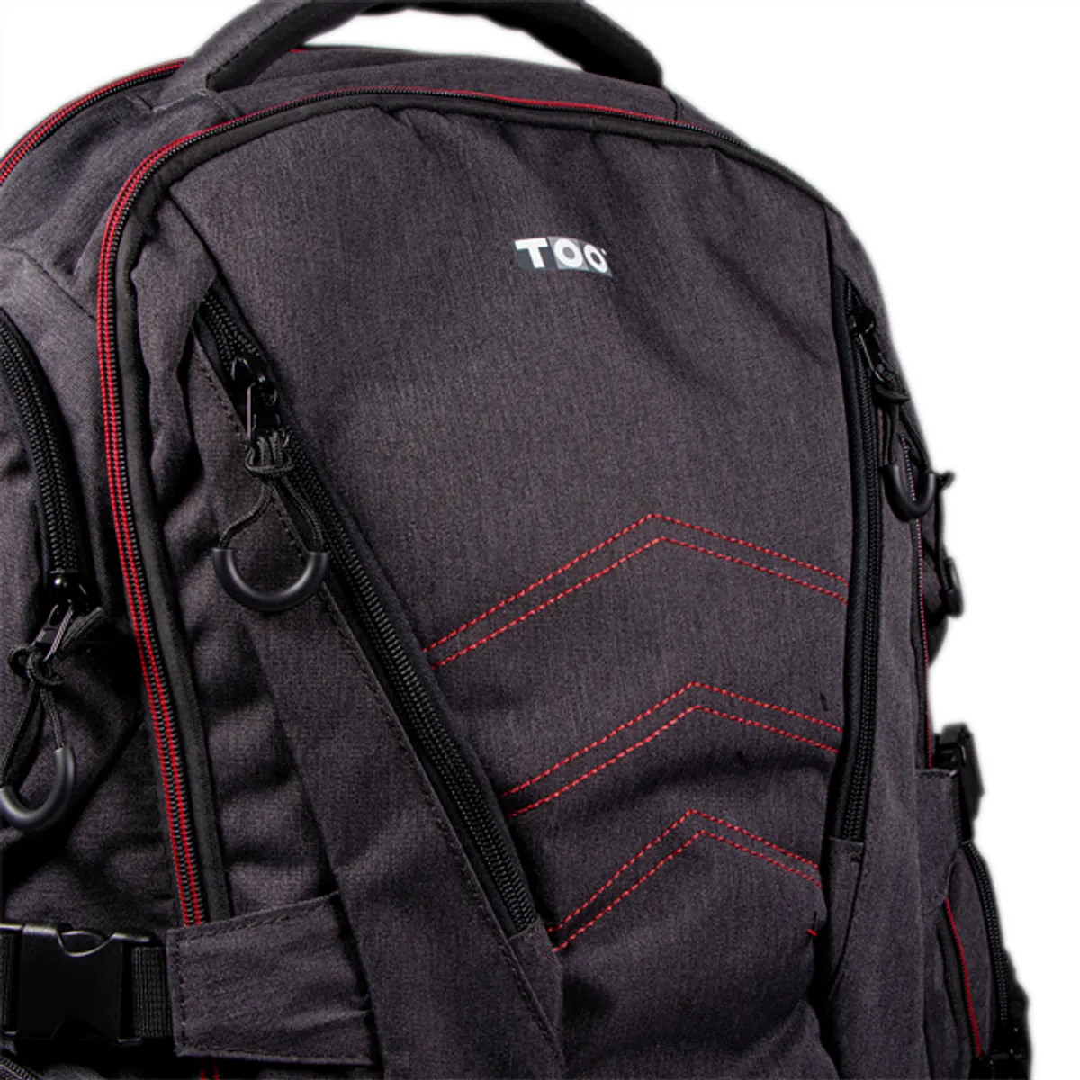 TOO GBP-GR17 17" szürke gamer hátizsák #3