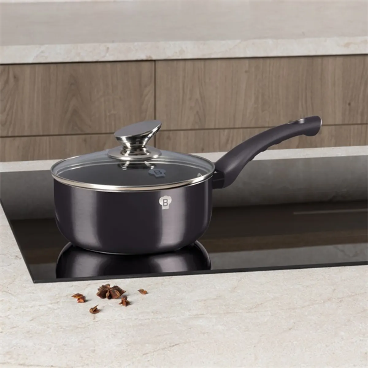 Blaumann BL-3950 2L Carbon Pro 20cm szószos edény fedővel #2