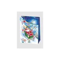 IRIS Karácsonyi ajándéktasak, 290x400x120 mm, különböző színekben és mintával #3