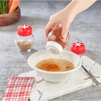 IRIS Tomato üveg fűszertartó 210ml piros színű HN-1208 #2