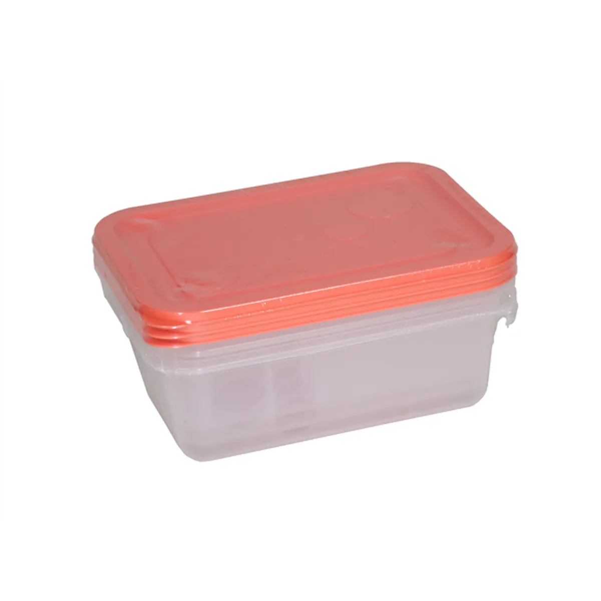 FLAIR 80056 Freezy 1,2L 3 db-os narancs szögletes ételtároló hűtődoboz #1