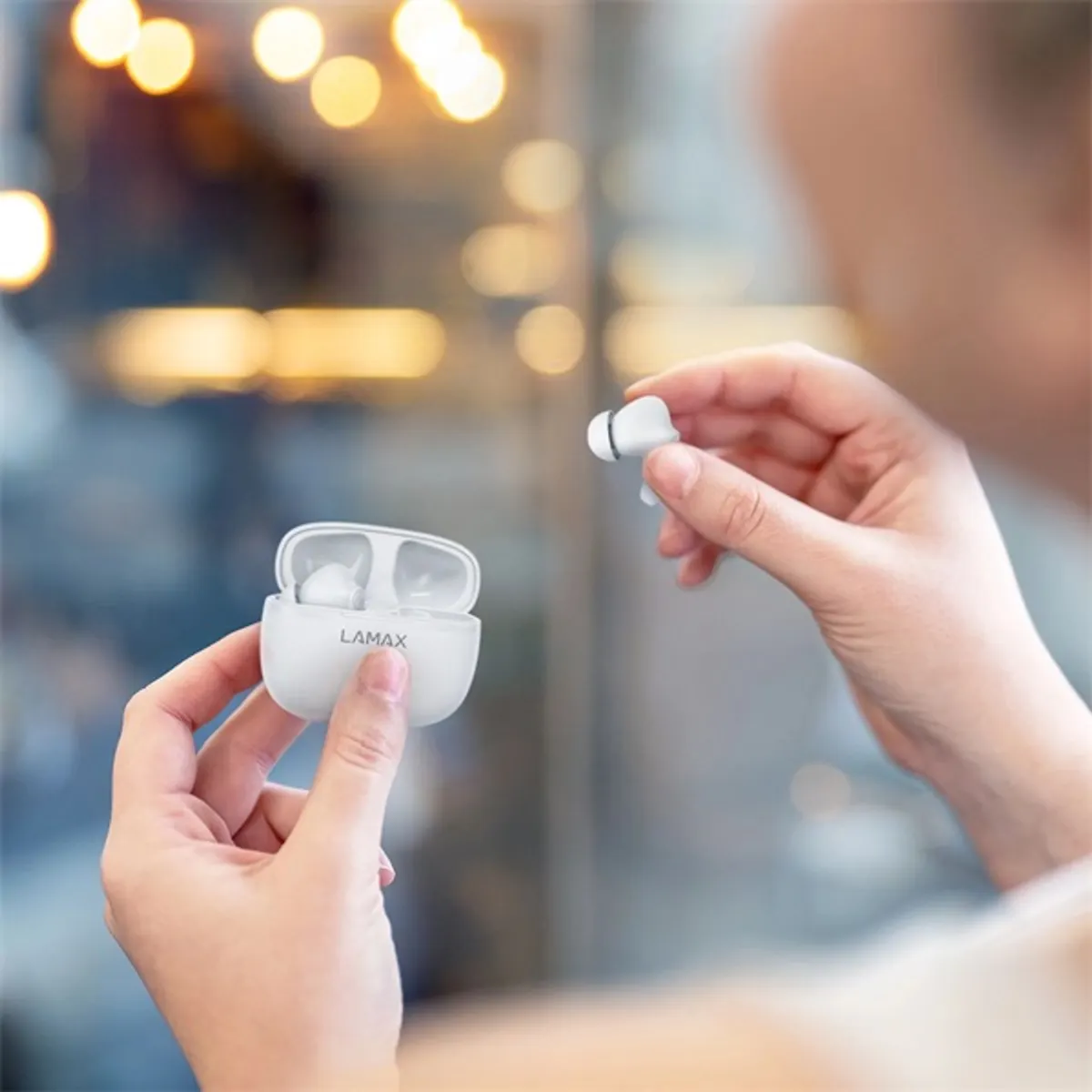 LAMAX Clips1 Play True Wireless Bluetooth fehér fülhallgató #10